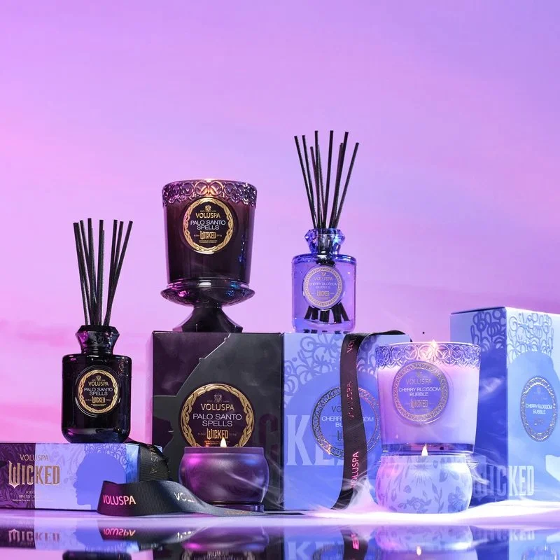 New Voluspa Wicked For Good Collection — EXTRA MAGIC MINUTES